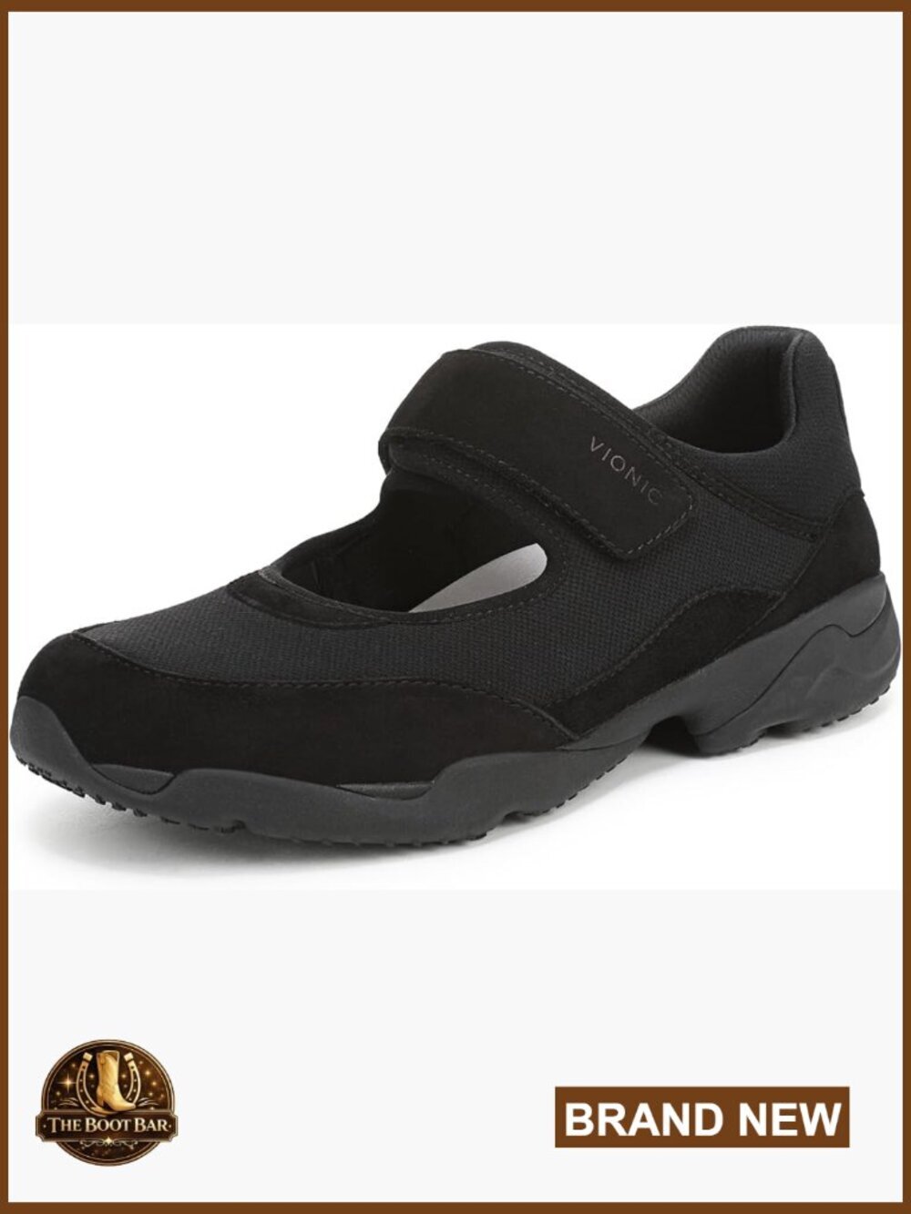 Women's Low Top Hook & Loop Walking Sneakers Mary Jane Style